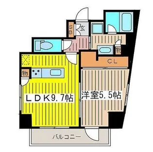 Log東日本橋【9階】の間取り
