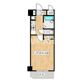 阿部松島マンション【4階】の間取り