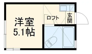 ピュアハウス藤棚三番館【2階】の間取り