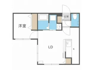 Le sucre平岸【3階】の間取り