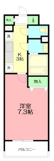 パーシモン湘南【4階】の間取り