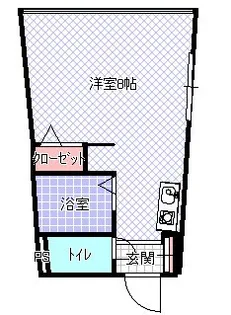 パナコスモ三木【4階】の間取り