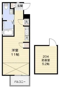 秋桜館【2階】の間取り