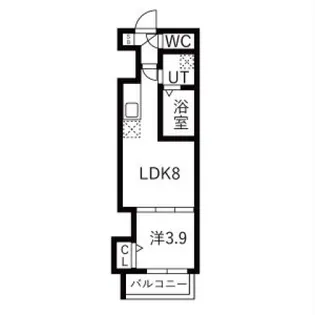 F asecia Orcus【1階】の間取り