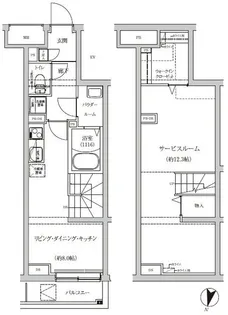 REGOLITH IKEGAMIの間取り