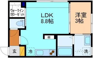 INTEGRAL NODE【2階】の間取り