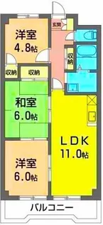 プリマヴェーラS【1階】の間取り