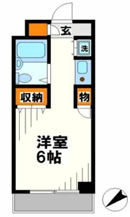 ケイズ八王子【3階】の間取り