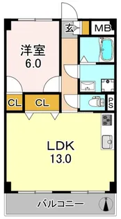 コンフォートM【2階】の間取り