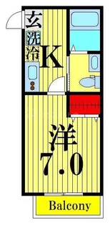 WED COURT Y【3階】の間取り