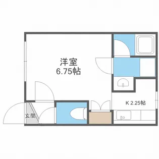 JPコート二十四軒【2階】の間取り