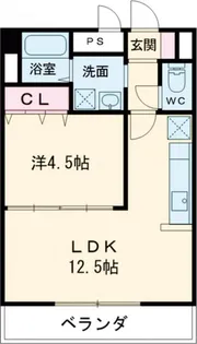 E.POPULARII【3階】の間取り