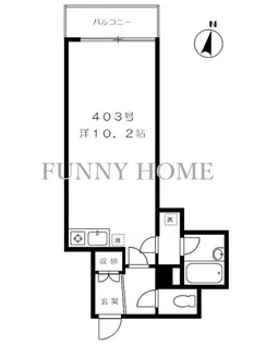 シェ・モア梅ヶ丘【3階】の間取り