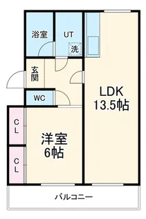 シェリール C棟【3階】の間取り