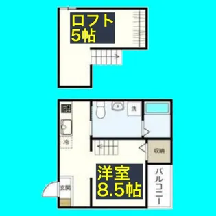 M’s story【2階】の間取り