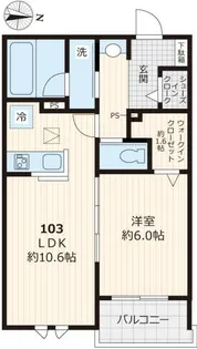 リバティ大泉学園【1階】の間取り