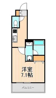 メインステージ元浅草III【7階】の間取り