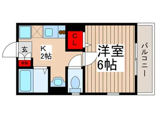 ウル-メゾン北砂【3階】の間取り