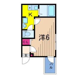 セレクトハウス【1階】の間取り