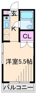 フローラ大倉山【1階】の間取り
