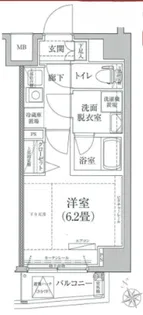 アイル横浜ノース【3階】の間取り