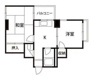 サンハイム【3階】の間取り