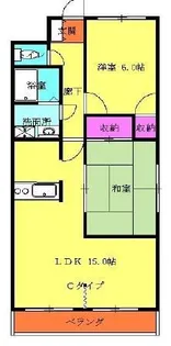 エクセレントピア【8階】の間取り