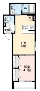 robot home 南千住II【2階】の間取り