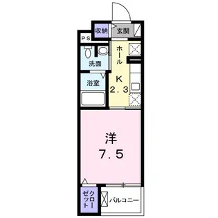 ジラソーレ【3階】の間取り