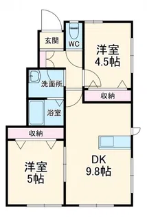 ベルコート【1階】の間取り