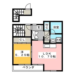 南池袋ガーデン四季【2階】の間取り