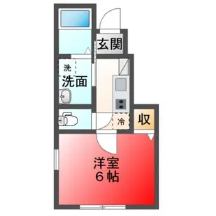 フォーリアさくらA【1階】の間取り