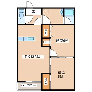 りんごハウスの間取り