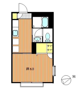 オアゾ【1階】の間取り