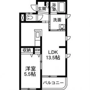 サンライフケンズヴィラ【2階】の間取り