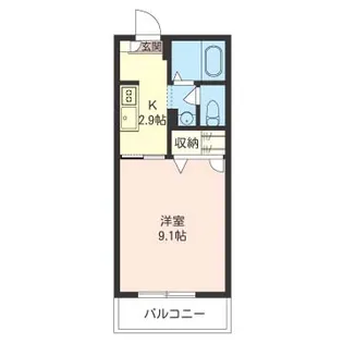 アルシェ【1階】の間取り