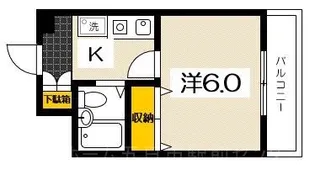 IBビル2【2階】の間取り