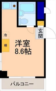 朝日プラザ金沢カレッジスクェアI【2階】の間取り
