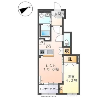 ブルーベリー【1階】の間取り