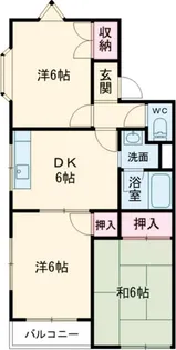 エポックハイム【2階】の間取り