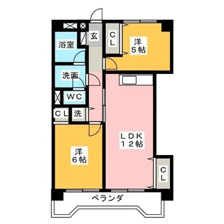 メープルコート【3階】の間取り