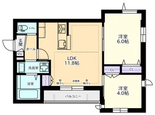 MaisondeBANZAIII【2階】の間取り