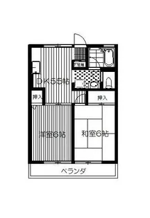 アーバンライフ鶴ヶ峰【1階】の間取り