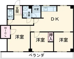 マイアみどり【4階】の間取り