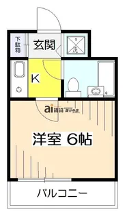 東京都小平市小川町2【マンション】の間取り