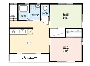 N・コーポ【2階】の間取り