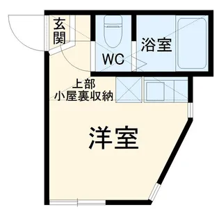 ユナイト八景トリパティーの杜【2階】の間取り