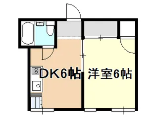 岡山県岡山市北区津島東2【マンション】の間取り