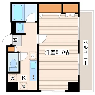マインド祐【2階】の間取り