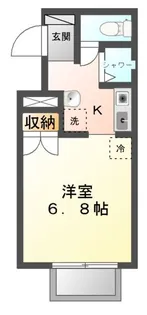 シャルム鈴木【2階】の間取り